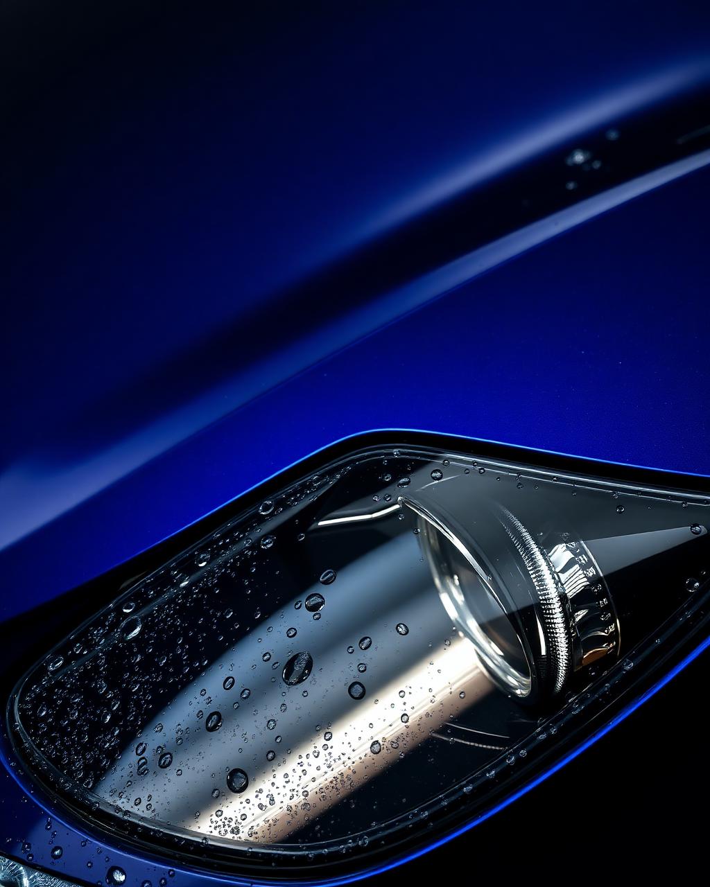Ceramic coated car with deep gloss finish